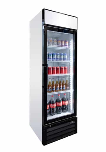 Norsk 430L display fridge