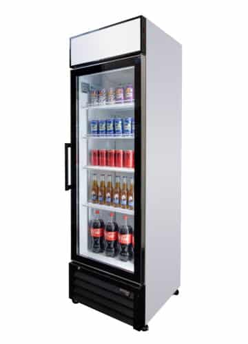 Norsk 430L display fridge