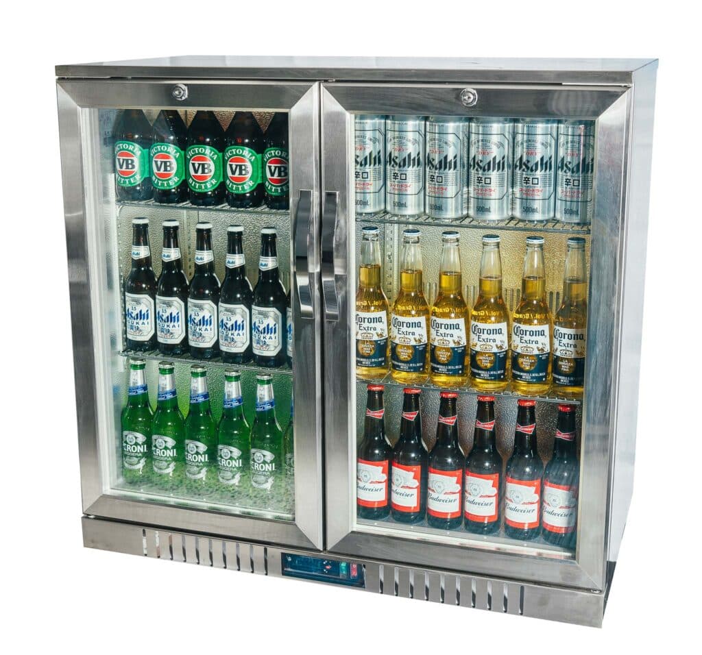 2 Door Stainless Steel Alfresco Bar Fridge | Bar Fridges Perth