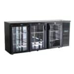 3-door commercial back bar fridge, Thermocool