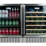 Norpole underbench wine and beer combo